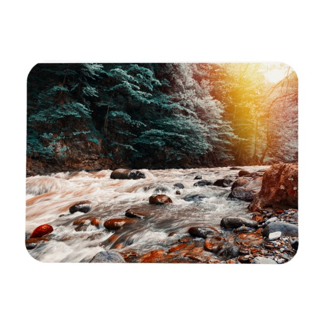 Borjomi creek magnet (Horizontal)