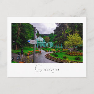 Borjomi Georgia Hot Springs Caucuses Mountains Postcard