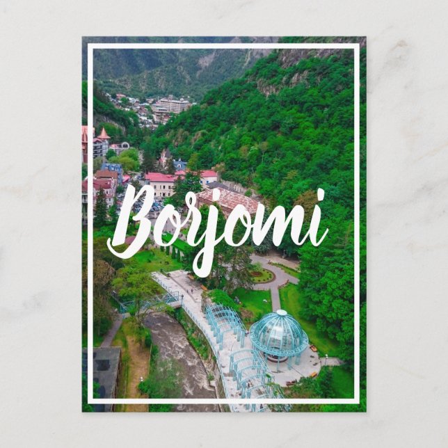 Borjomi Hot Springs Resort Georgia Caucuses Postcard (Front)