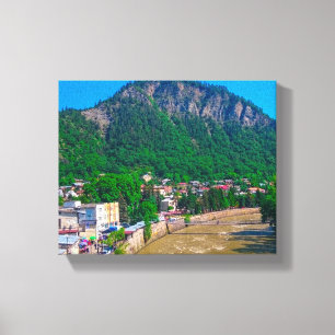 Borjomi Redosrt Georgia Kura Caucuses Mountains Canvas Print