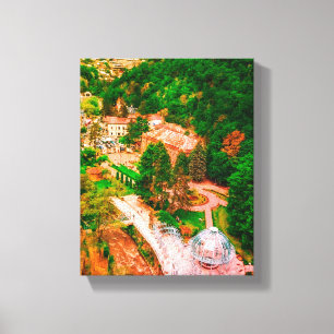 Borjomi Resort Georgia Caucuses Mountains Nature Canvas Print