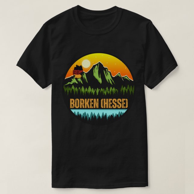 Borken (Hesse) , Germany T-Shirt (Design Front)
