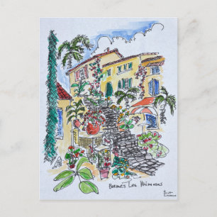 Bormes-les-Mimosas Provence-alpes-cote d'azur Postcard