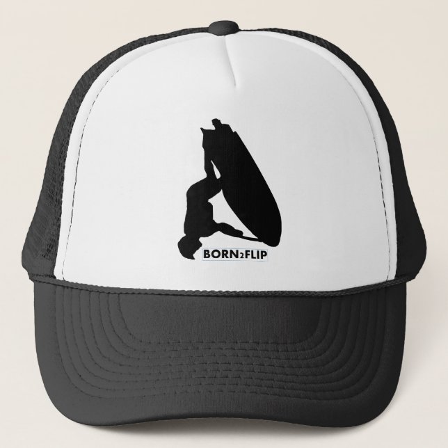 Born2Flip Trucker Hat (Front)