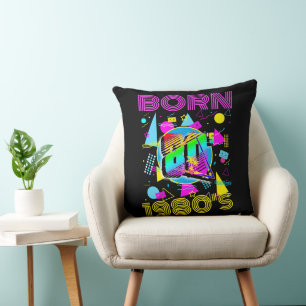 Born 1980's Retro 80"s Cassette Tape Cushion