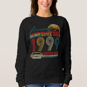 Born 1999 Awesome Since July 1999 23 Years Old Sweatshirt