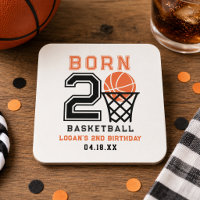 Born 2 Basketball | Sports Boy's 2nd Birthday