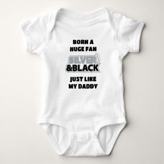 Born A Las Vegas Football Fan Baby Bodysuit
