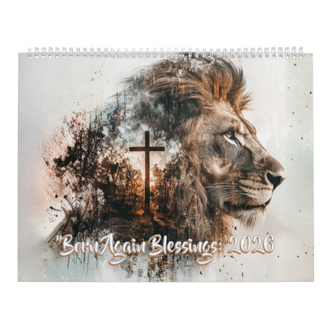 Born Again Blessing 2026 Calendar (Cover)