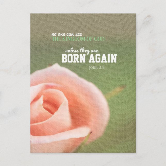 Born Again Postcard (Front)