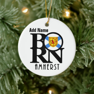 BORN Amherst  Customisable Ceramic Tree Decoration