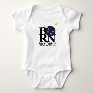 BORN Anchorage Alaska Baby Bodysuit
