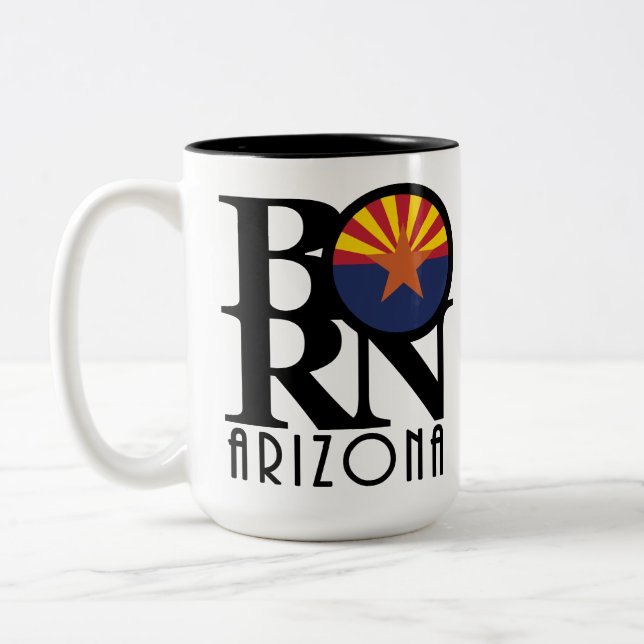 BORN Arizona 15oz Two-Tone Coffee Mug (Left)