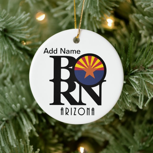 BORN Arizona Customisable Ceramic Tree Decoration (Tree)