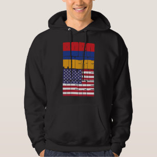 Born Armenia Belong American Hoodie