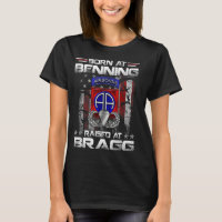 Born At Ft Benning Raised Fort Bragg Airborne Vete
