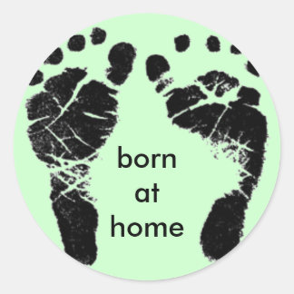 born at home stickers