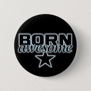 Born Awesome custom button