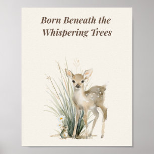 Born Beneath the Whispering Trees Poster