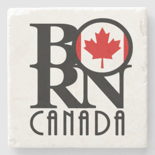 BORN Canada Stone Coaster