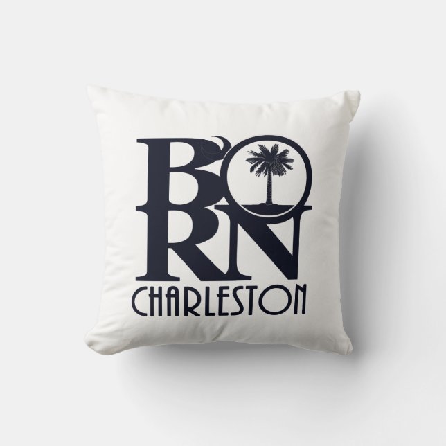 BORN Charleston SC Cushion (Front)