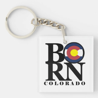 BORN Colorado Key Chain
