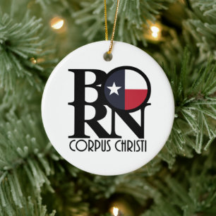 BORN Corpus Christi Ceramic Tree Decoration