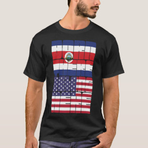 Born Costa Rica Belong American T-Shirt