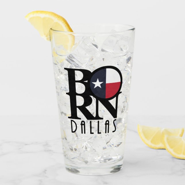 BORN Dallas Texas Glass (Front Ice)