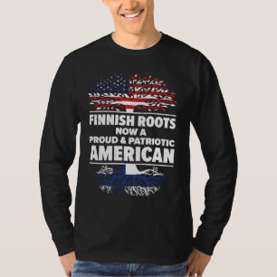 Born Finnish Finland American USA Citizenship T-Shirt