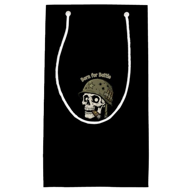 Born for Battle Small Gift Bag (Front)
