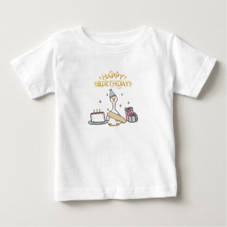 Born For Birthday Vibes Baby T-Shirt