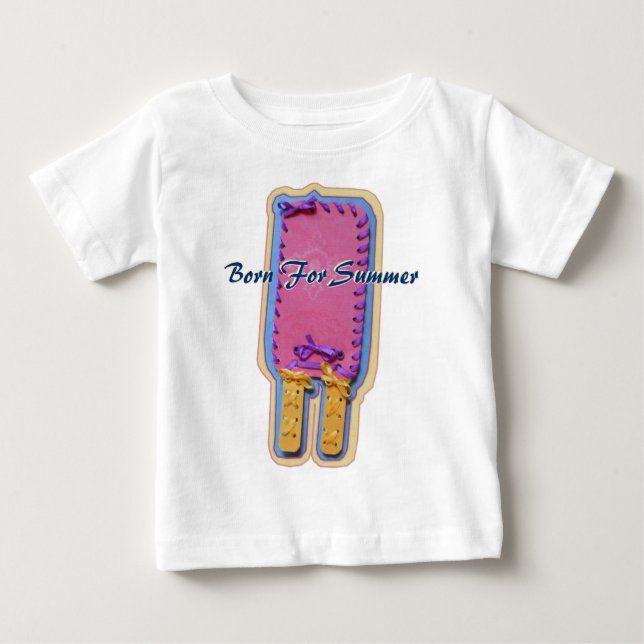 Born for Summer Baby Shirt (Front)