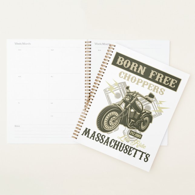 Born Free Choppers Motorcycle Massachusetts Planner (Creator Uploaded)