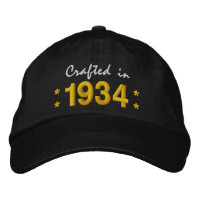 Born in 1934 or Any Year 80th Birthday V02 BLACK
