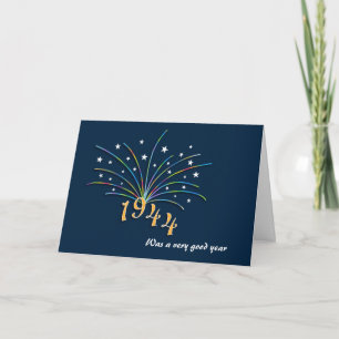 Born in 1944 Birthday Greeting Card