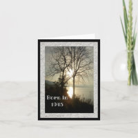 Born in 1945 Birthday fun facts Greeting Card