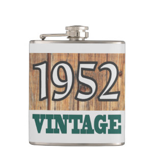 Born in 1952 hip flask