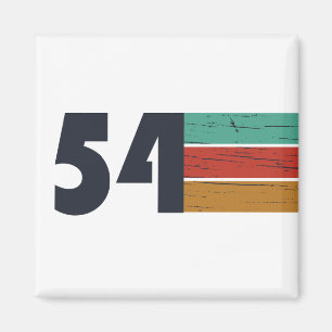 born in 1954 vintage 70th birthday gift magnet