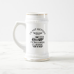born in 1954 vintage 70th birthday mens gifts beer stein
