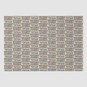 Born in 1955 tissue paper