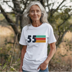 Born in 1955 vintage 70th birthday gift T-Shirt