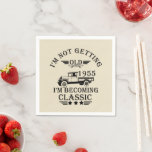 Born in 1955 vintage birthday gifts napkin<br><div class="desc">You can add some originality to your wardrobe collection with this vintage classic birthday graphic design with awesome typography font lettering, It is a great gift for men, women, husbands, wife, girlfriend, and a boyfriend who will love this one-of-a-kind artwork. The best amazing and funny holiday present for your happy...</div>