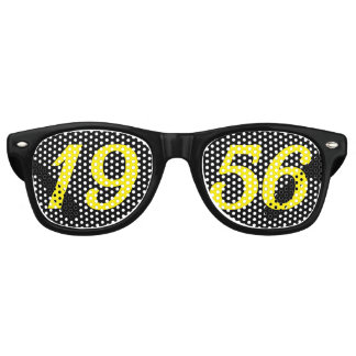 Born in 1956 70th birthday fun shades sunglasses