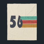 Born in 1956 vintage 70th birthday gift fleece blanket<br><div class="desc">Add some originality to your wardrobe with this vintage sunset birthday graphic design featuring an awesome typography font. It's a great gift idea for men,  women,  husbands,  wives,  grandmothers,  and grandfathers who will love this unique artwork. The perfect funny holiday present for a happy birthday party.</div>