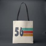Born in 1956 vintage 70th birthday gift tote bag<br><div class="desc">Add some originality to your wardrobe with this vintage sunset birthday graphic design featuring awesome typography font lettering. It's a great gift idea for men,  women,  husbands,  wives,  grandmothers,  and grandfathers who will love this unique artwork. The perfect funny holiday present for a happy birthday party.</div>