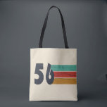 Born in 1956 vintage 70th birthday gift tote bag<br><div class="desc">Add some originality to your wardrobe with this vintage sunset birthday graphic design featuring awesome typography font lettering. It's a great gift idea for men,  women,  husbands,  wives,  grandmothers,  and grandfathers who will love this unique artwork. The perfect funny holiday present for a happy birthday party.</div>