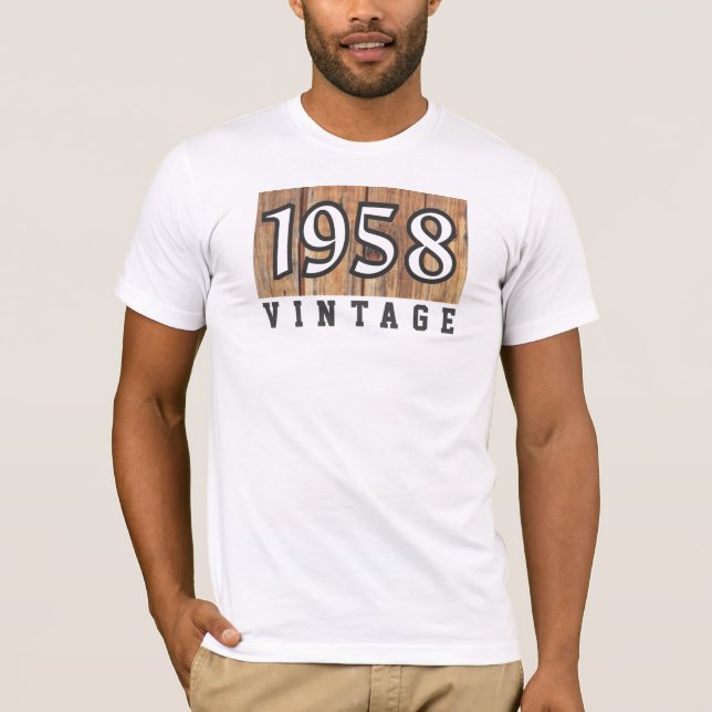 Born in 1958 T-Shirt (Front)