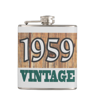 Born in 1959 flask