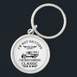 born in 1961 vintage birthday mens gift key ring<br><div class="desc">You can add some originality to your wardrobe collection with this vintage classic truck graphic design with awesome typography font lettering, which is a great gift idea for men, women, husbands, wife grandma, and grandpa who will love this one-of-a-kind artwork. The best amazing and funny holiday present for your happy...</div>